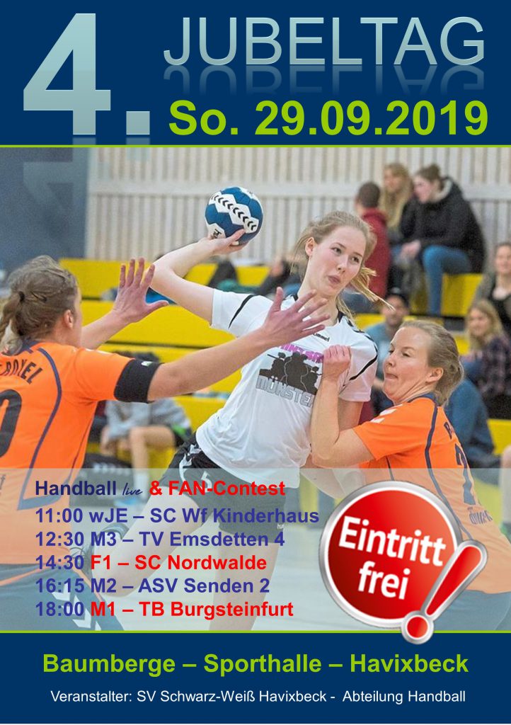Hefte & Plakate – Handball Havixbeck